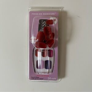 imPRESS Bold Red Press-On Nails